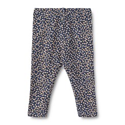 Wheat leggings Jules - Blue flowers